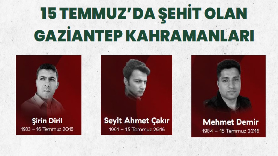 15 Temmuz Çocuk Gazetemiz Yayında